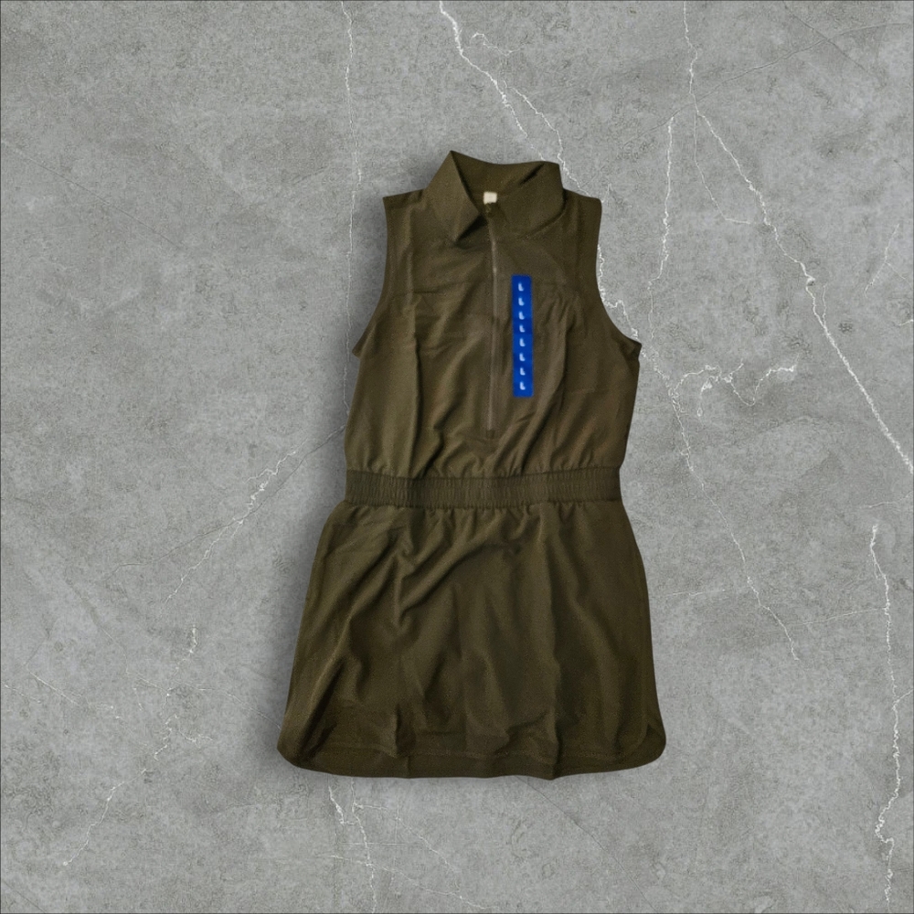 Elle Olive Green Midi Dress